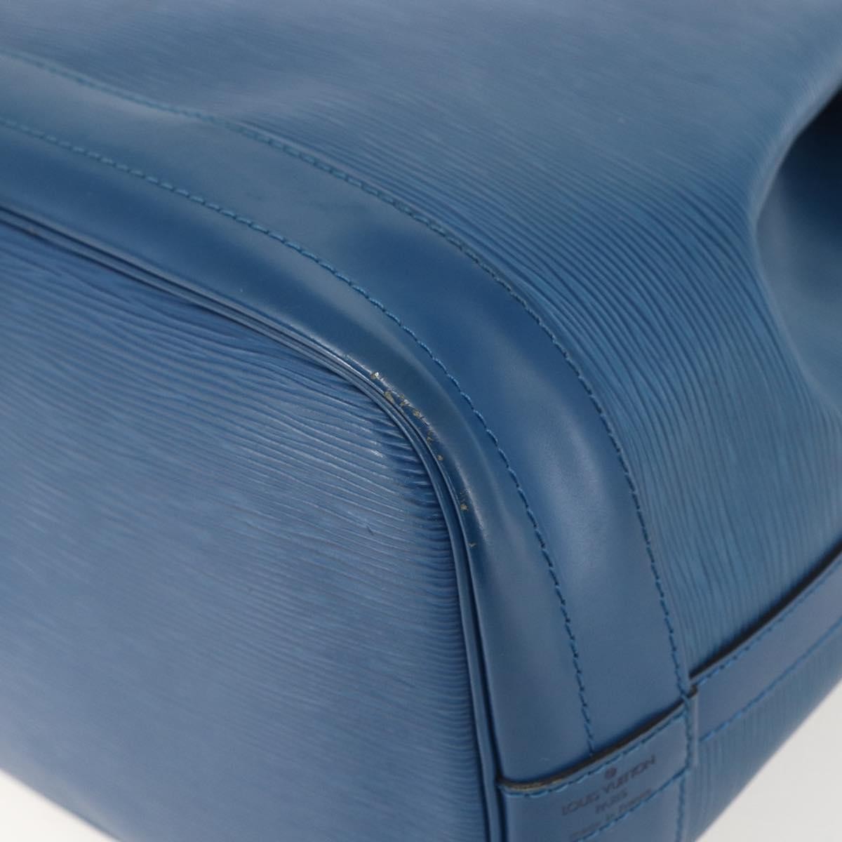 Louis Vuitton Noe Epi Leather Blue Leather Shoulder Bag Bag (Pre-Owned)