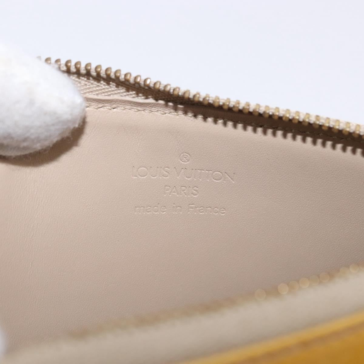 Louis Vuitton Lexington Pochette Monogram Vernis Beige Patent_Leather Clutche & Pouche Bag (Pre-Owned)