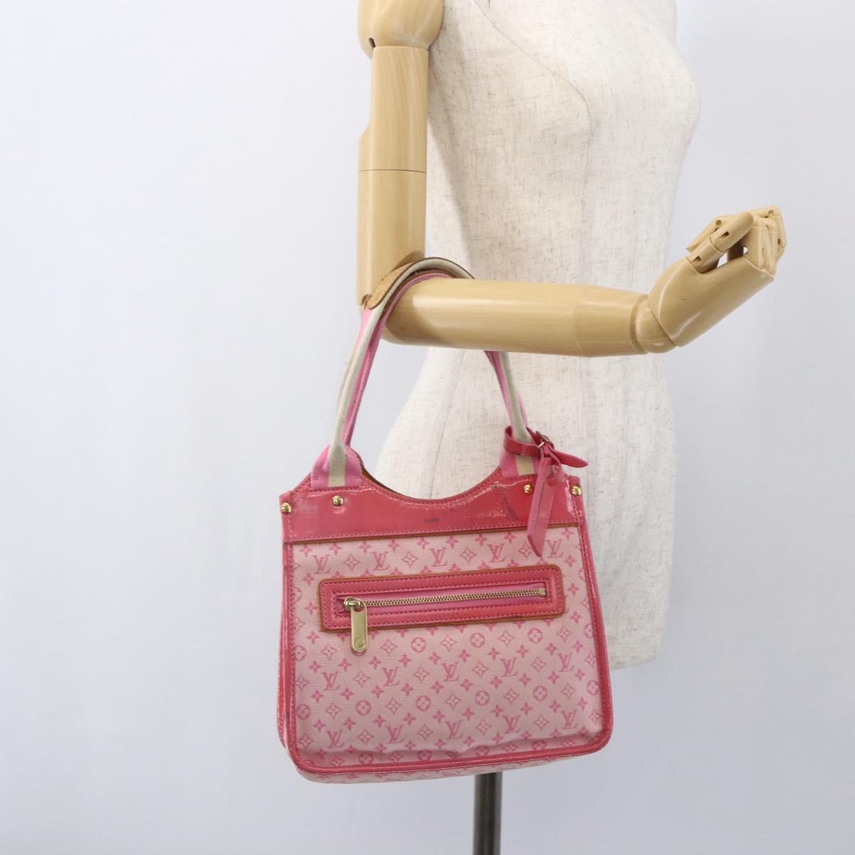 Louis Vuitton Kathleen Mini Lin Pink Canvas Tote Bag Bag (Pre-Owned)