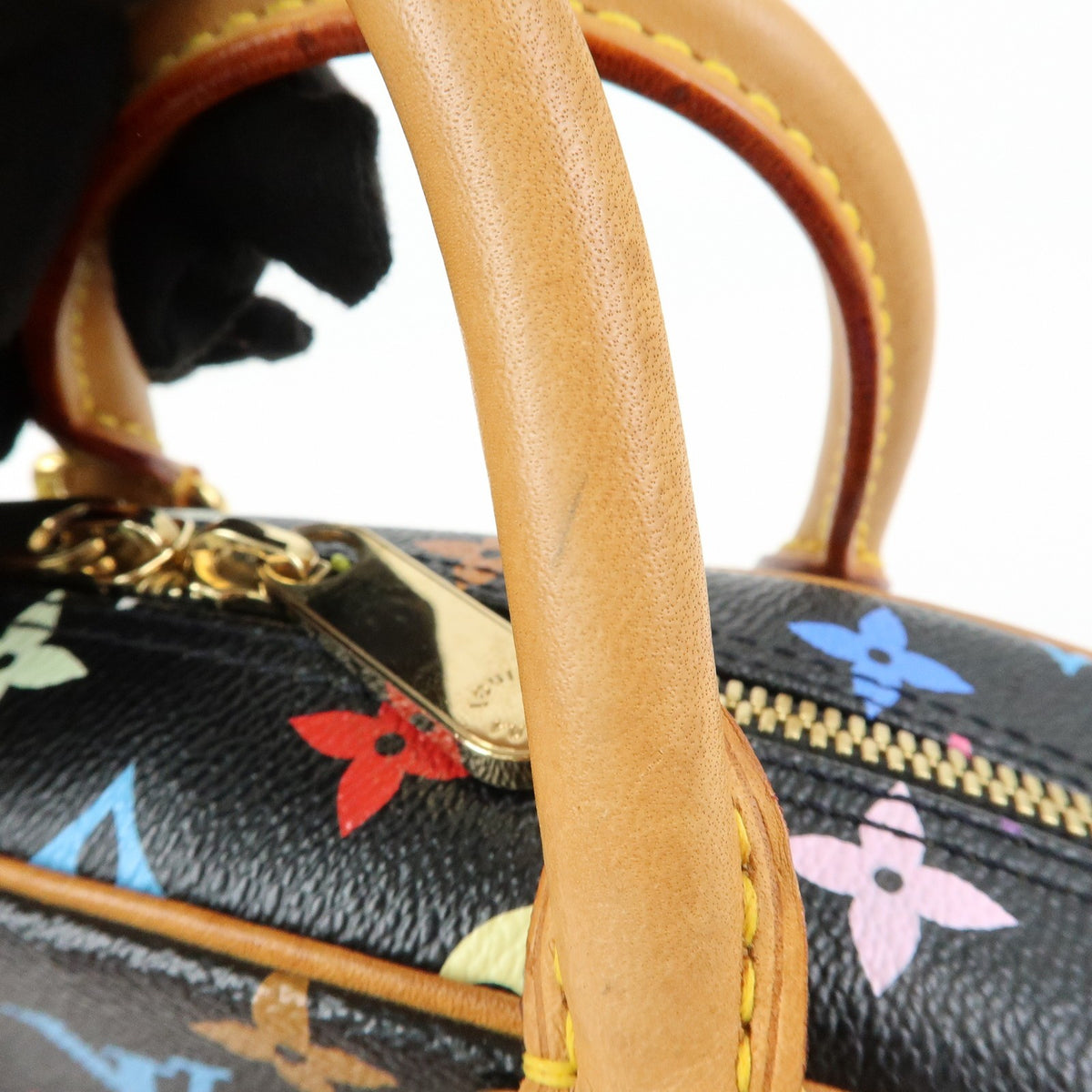Louis Vuitton Trouville Monogram Multicolor Multicolour Canvas Handbag (Pre-Owned)