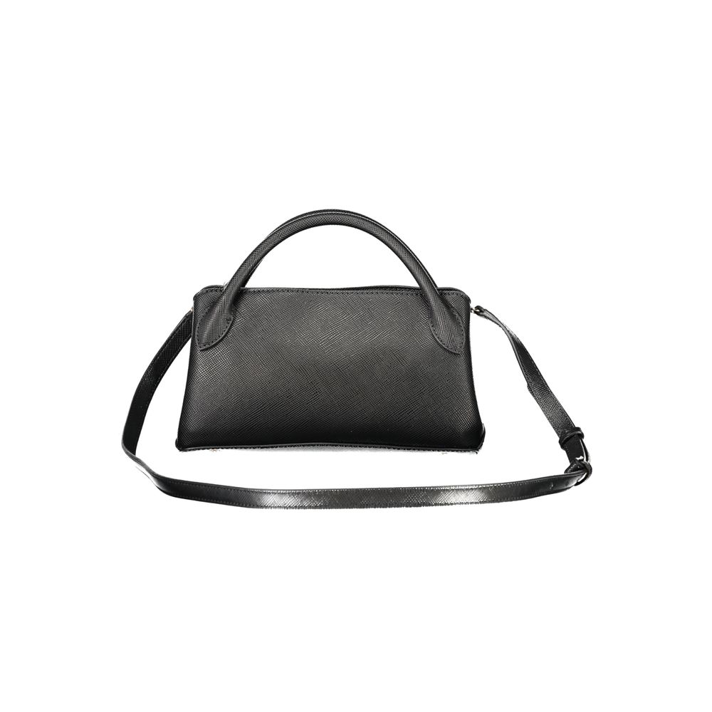 Guess Jeans Black Polyurethane Women Women's Handbag