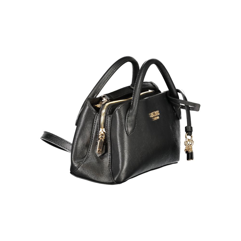Guess Jeans Black Polyurethane Women Women's Handbag