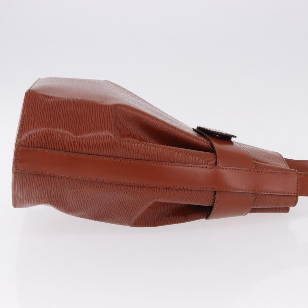 Louis Vuitton Vintage Sac D'epaule Epi Leather Brown Leather Shoulder Bag Bag (Pre-Owned)