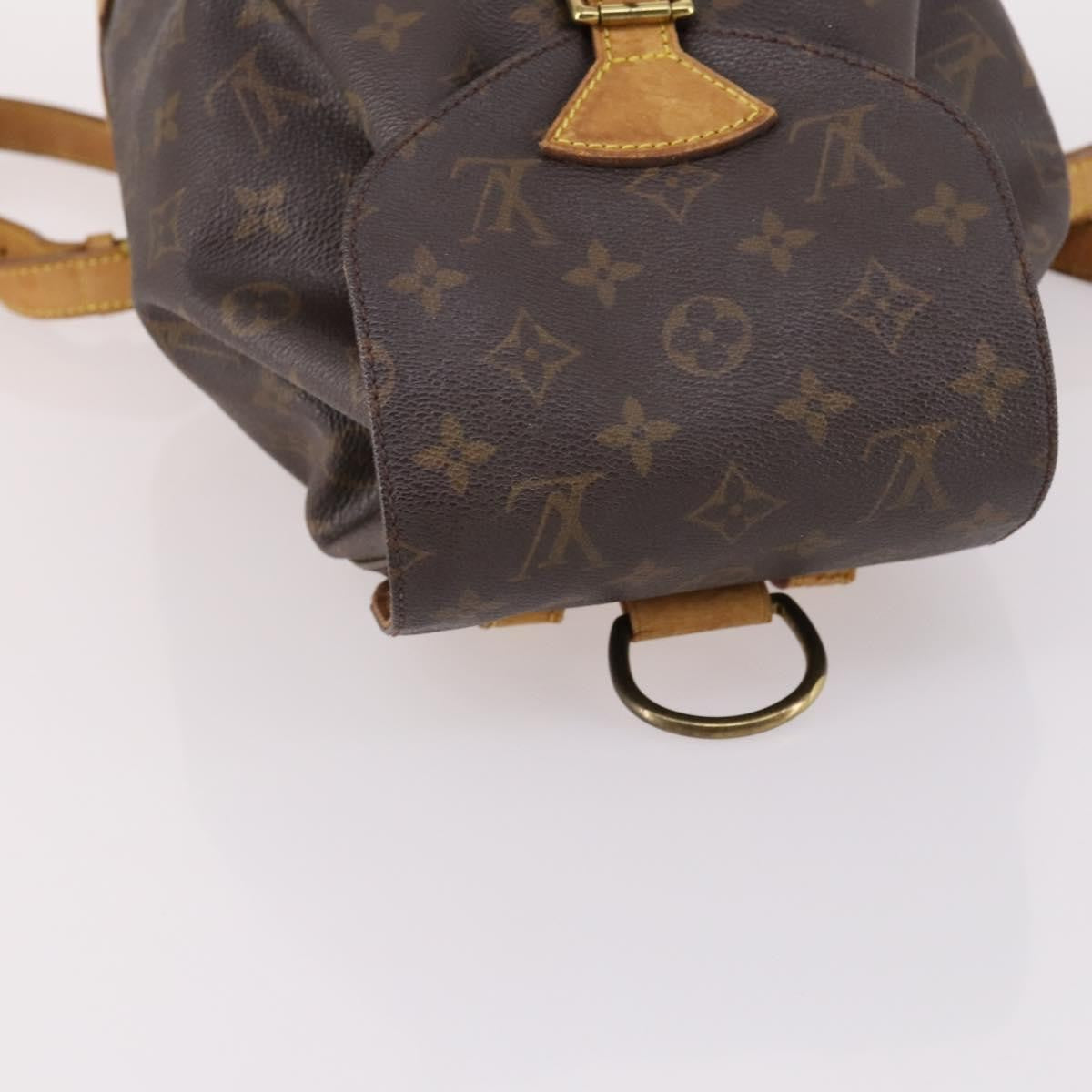 Louis Vuitton Vintage Montsouris Monogram Canvas Brown Canvas Backpack Bag (Pre-Owned)