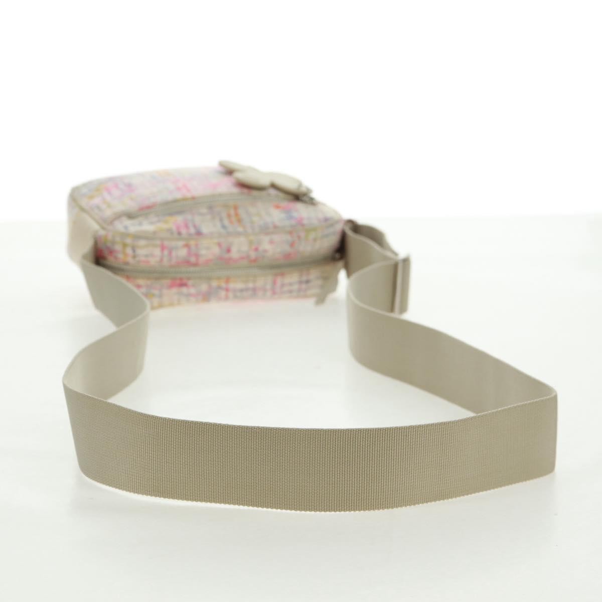 Chanel Vintage Clover Camera Printed Canvas Multicolour Canvas Shoulder Bag Bag (Pre-Owned)