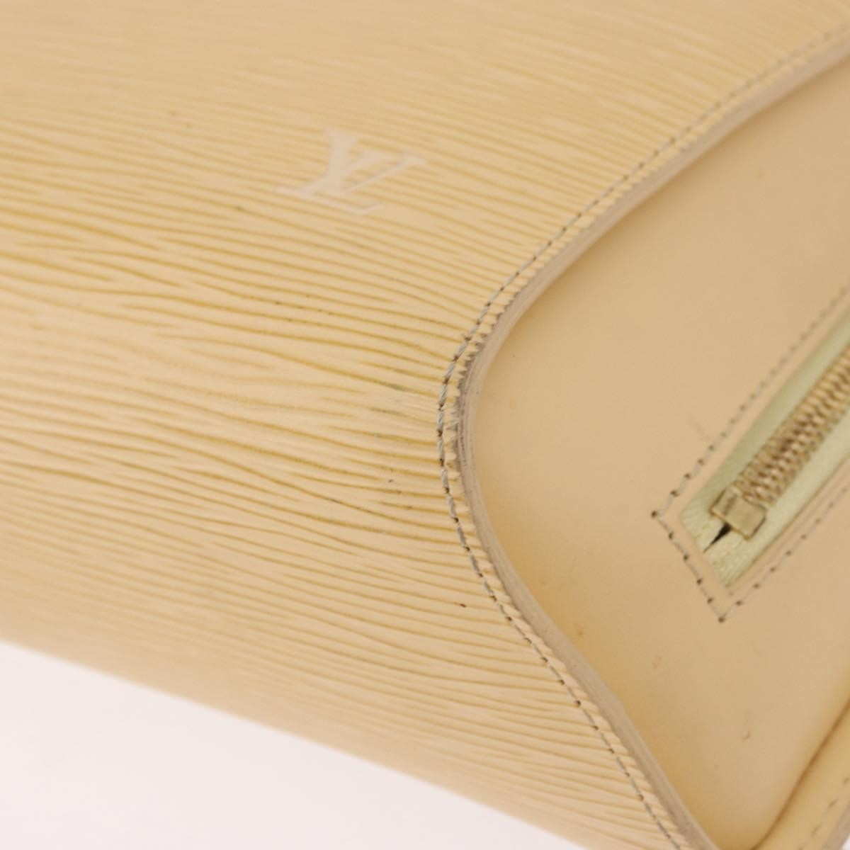 Louis Vuitton Mabillon Epi Leather Beige Leather Backpack Bag (Pre-Owned)