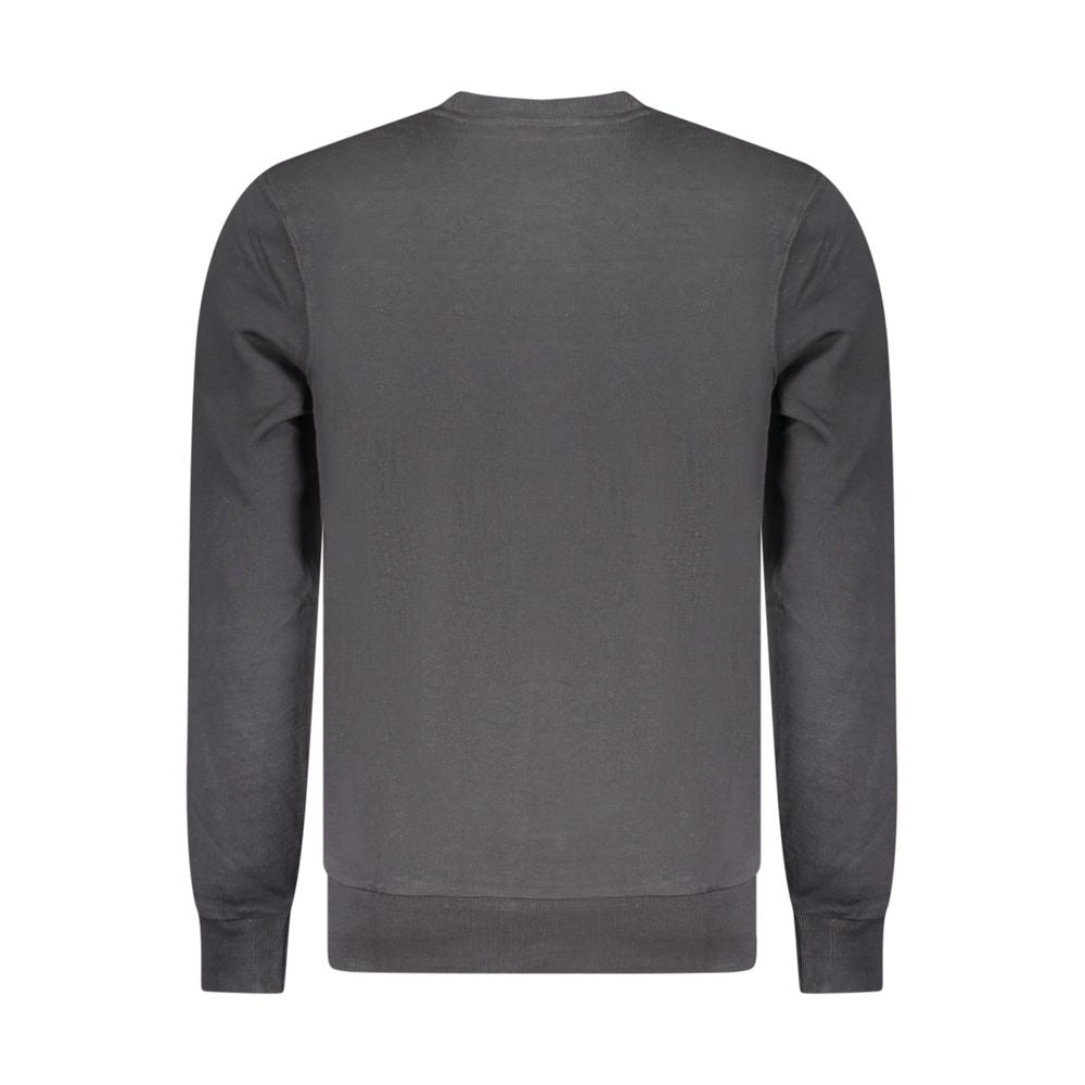 North Sails Black Cotton Men Men's Sweatshirt