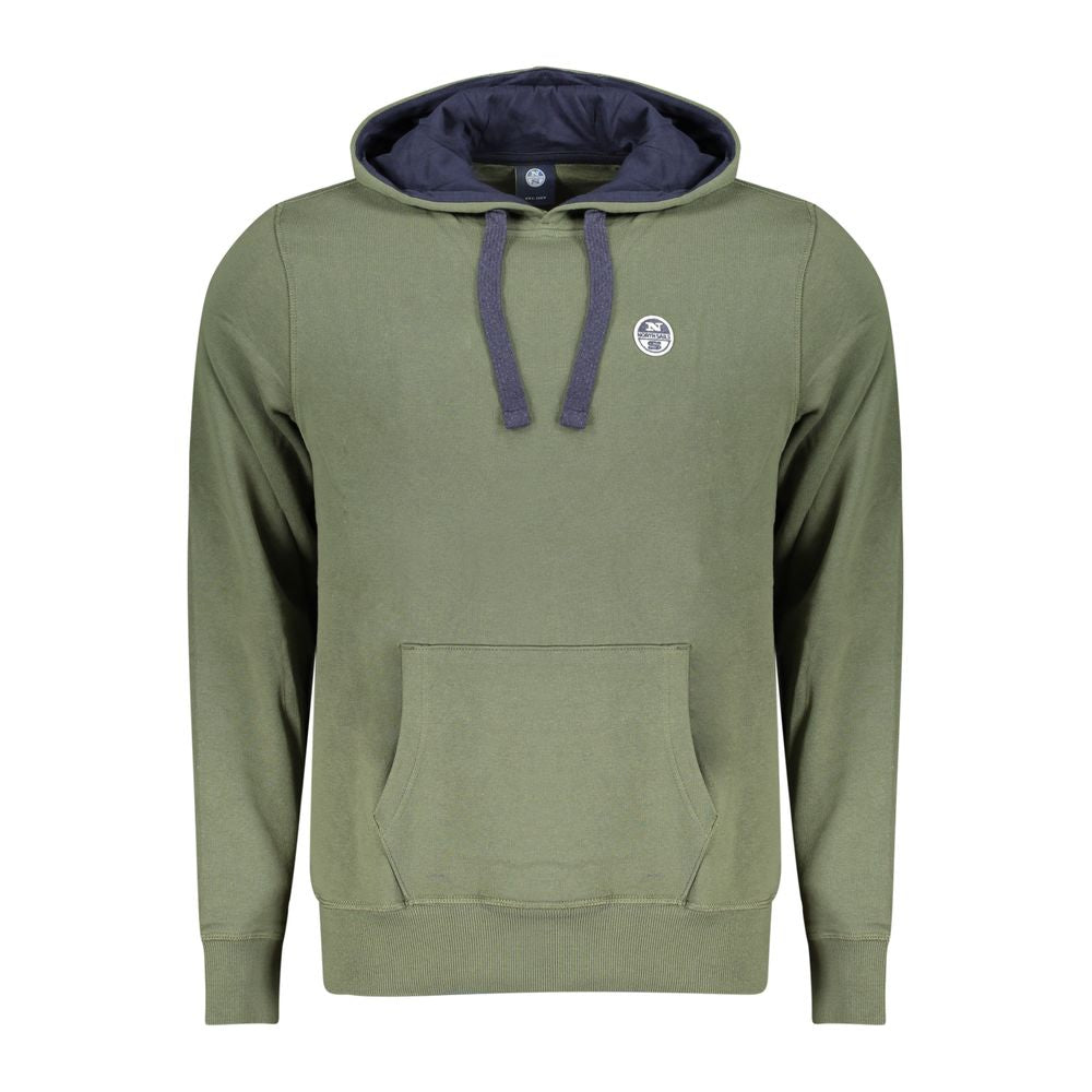 North Sails Verde Cotton Men Men's Sweatshirt