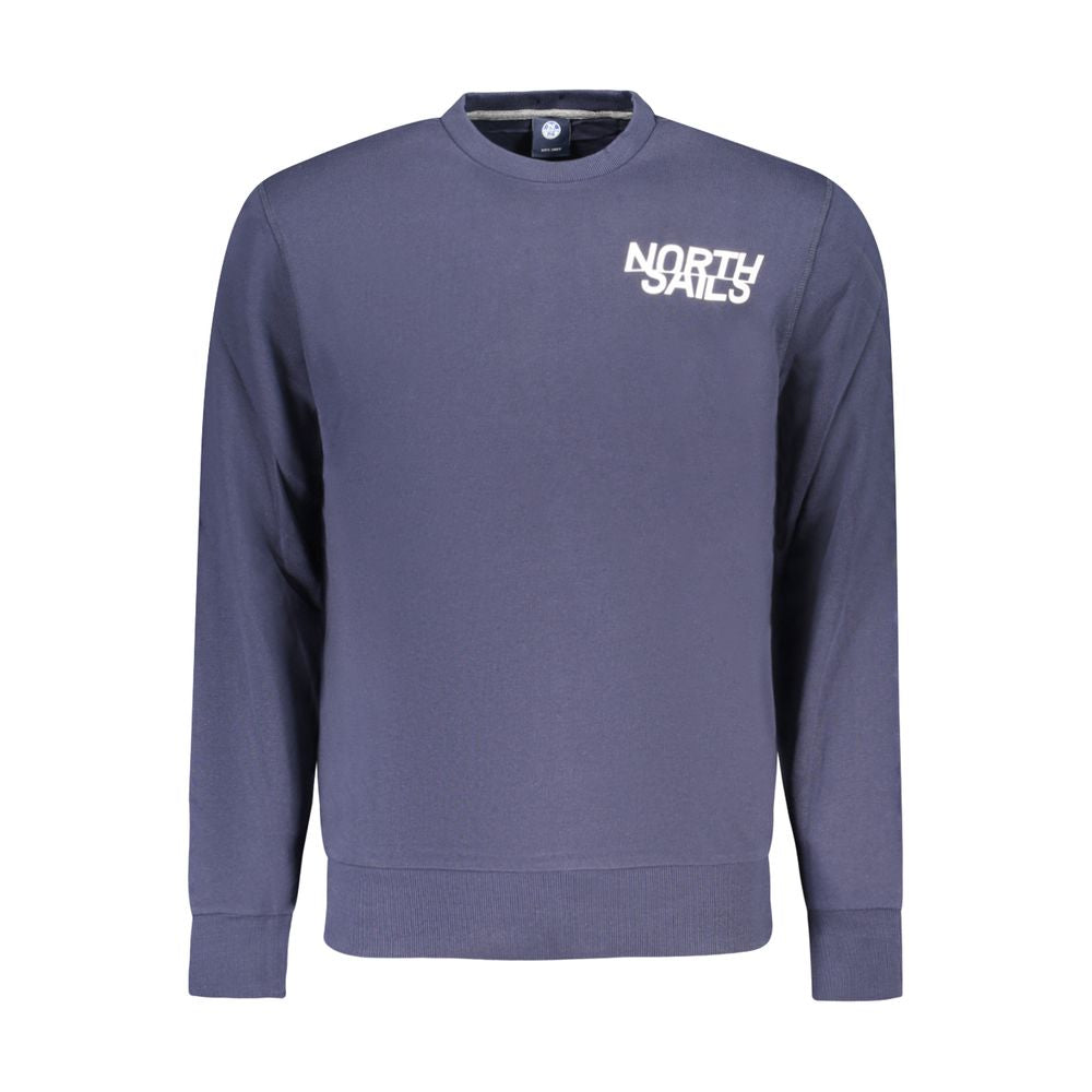North Sails Blue Cotton Men's Men's Sweatshirt