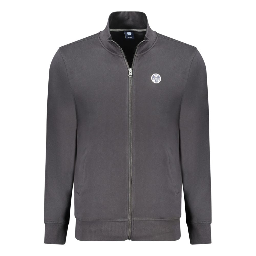 North Sails Black Cotton Men's Men's Sweatshirt