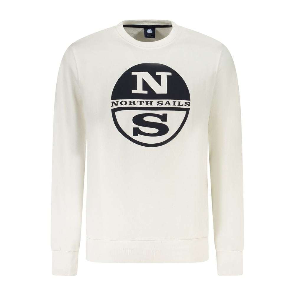 North Sails White Cotton Men's Men's Sweatshirt