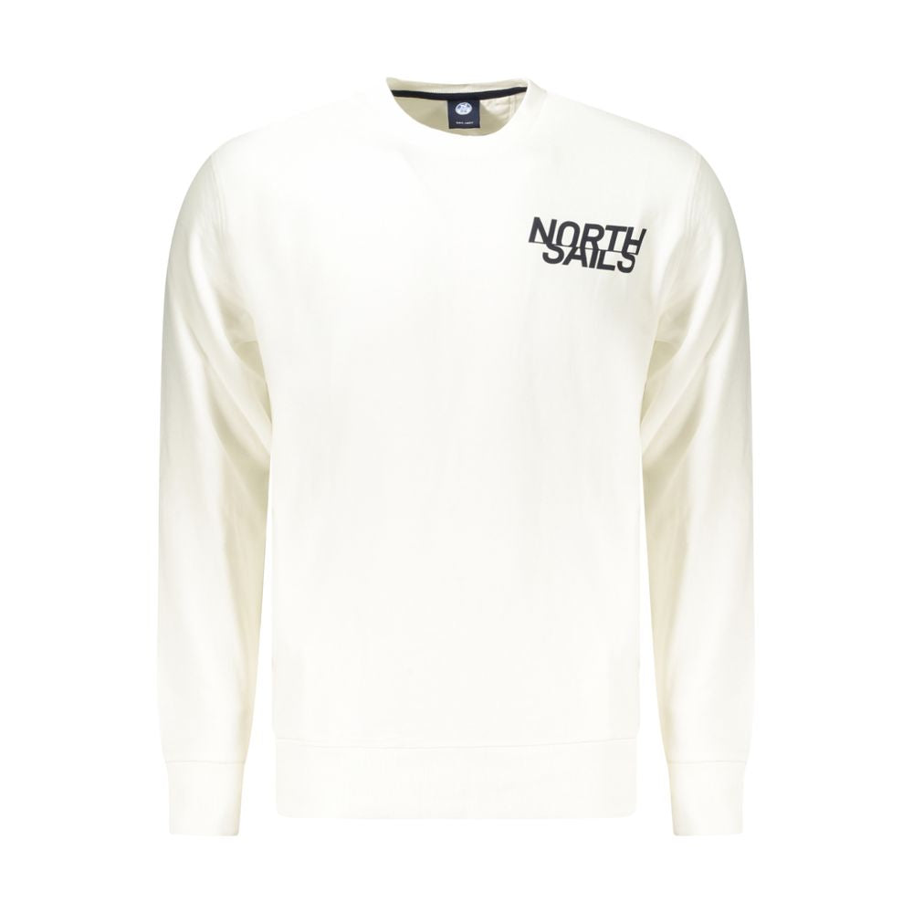 North Sails White Cotton Men's Men's Sweatshirt