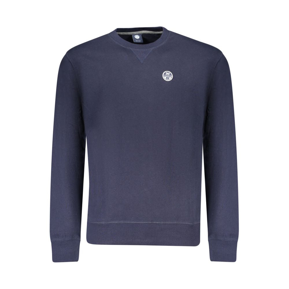 North Sails Blue Cotton Men's Men's Sweatshirt