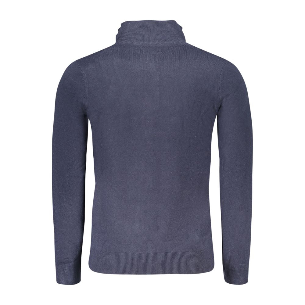 North Sails Blue Acrylic Men Men's Sweater
