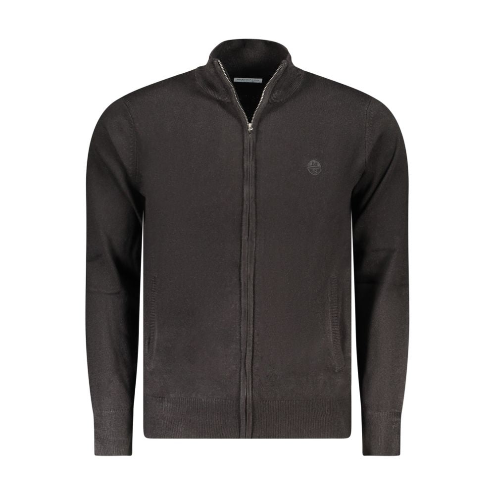 North Sails Nero Acrylic Men Men's Cardigan