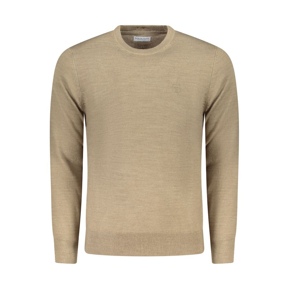 North Sails Marrone Acrylic Mens Men's Sweater
