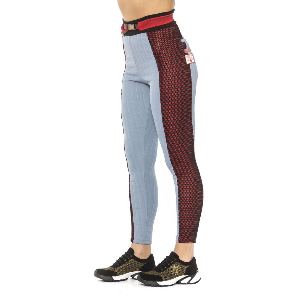 Mr&Mrs Italy Light Blue Cotton Women Women's Leggings