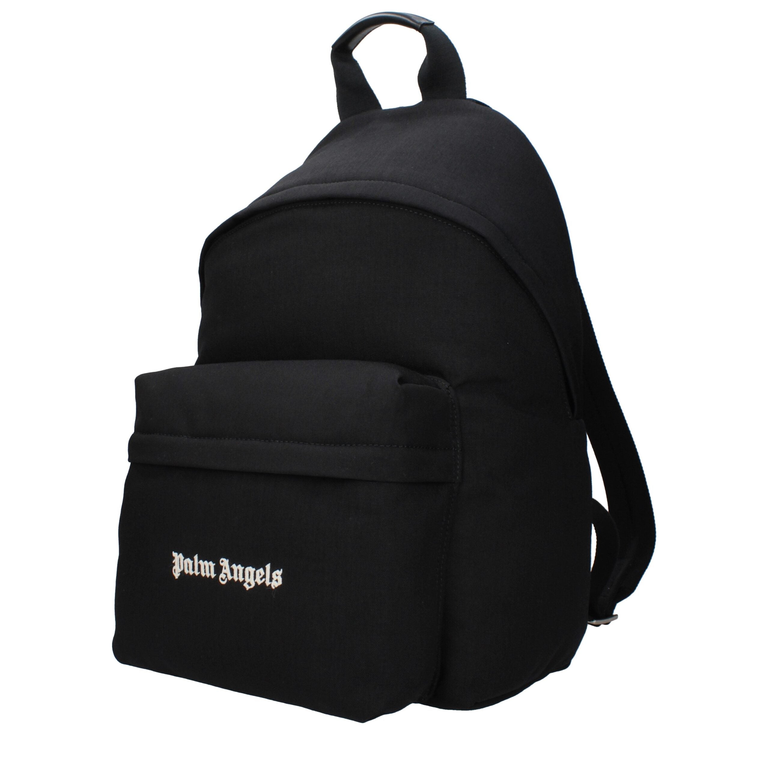 Palm Angels Black Fabric Men's Backpack