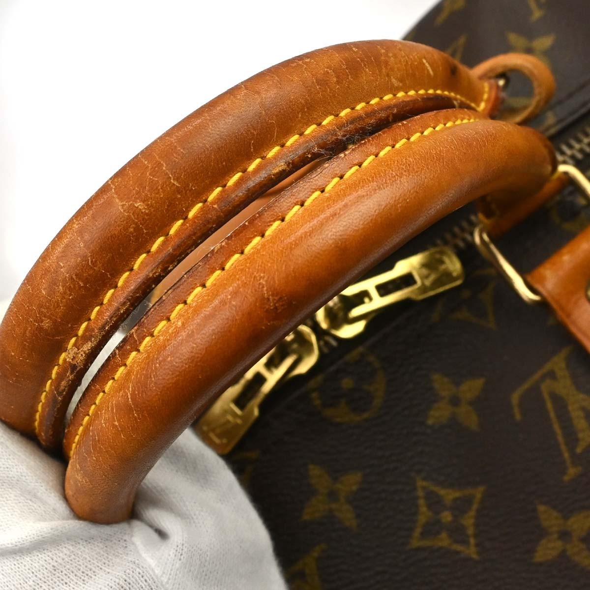 Louis Vuitton Keepall Monogram Canvas Brown Canvas Travel Bag Bag (Pre-Owned)