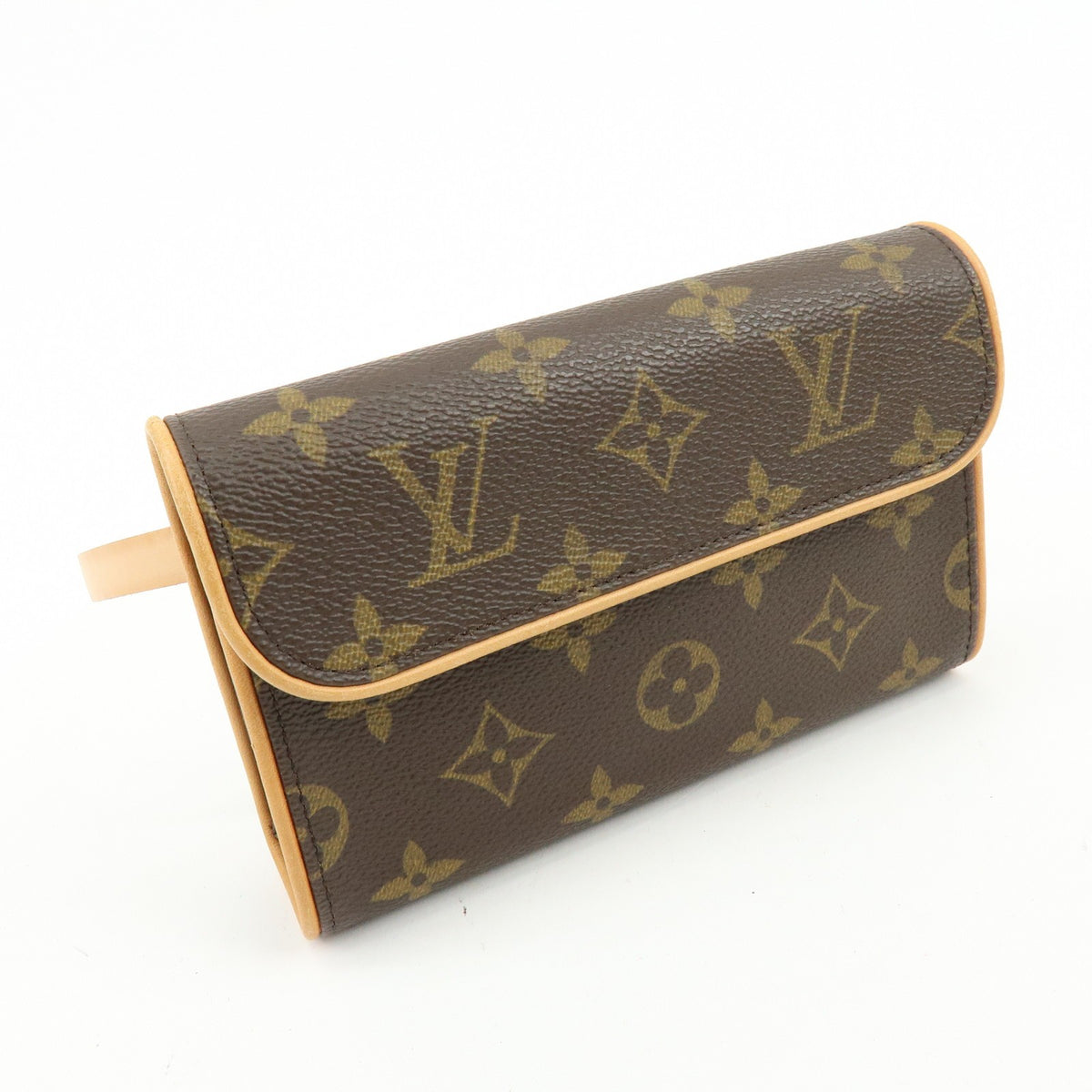 Louis Vuitton Florentine Waist Monogram Canvas Brown Canvas Handbag (Pre-Owned)