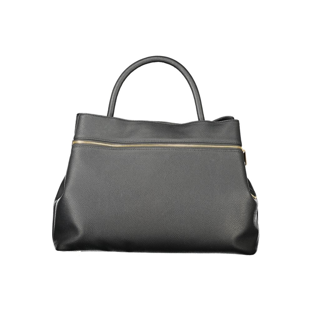 Twinset Black Polyurethane Women's Tote Women's Bag