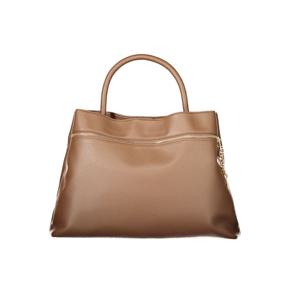 Twinset Marrone Poliuretano Woman Women's Tote
