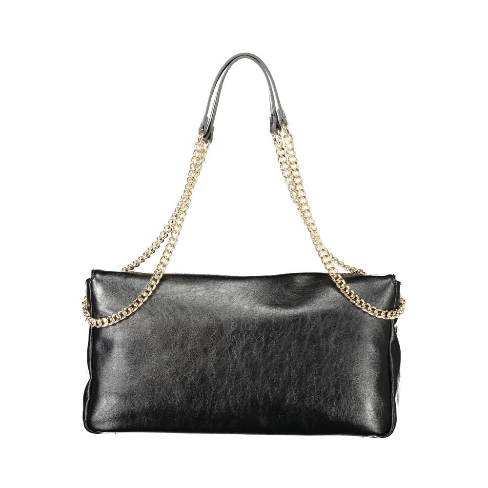 Twinset Nero Poliuretano Woman Shoulder Women's Bag