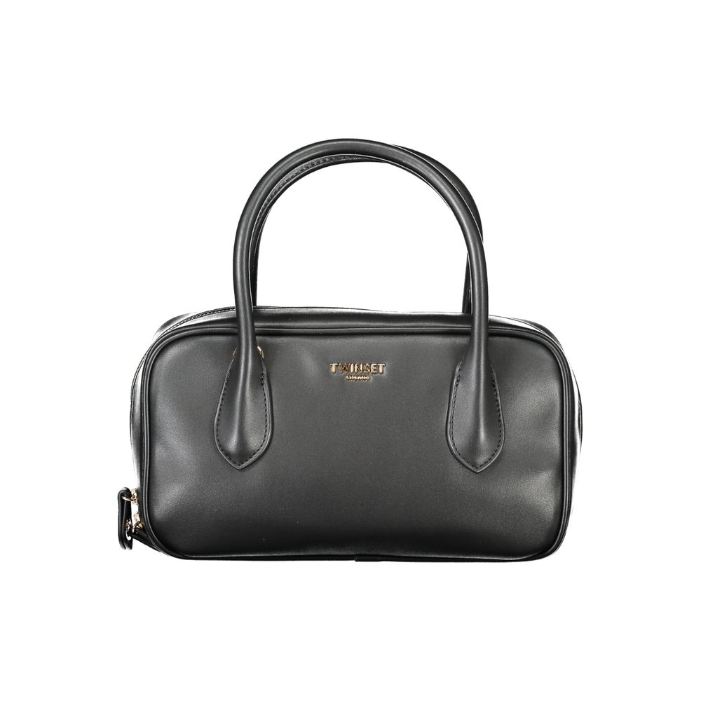 Twinset Black Polyurethane Women Women's Handbag