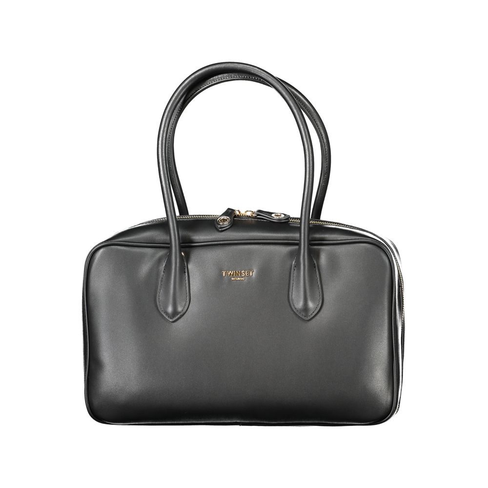 Twinset Nero Poliuretano Women Women's Handbag