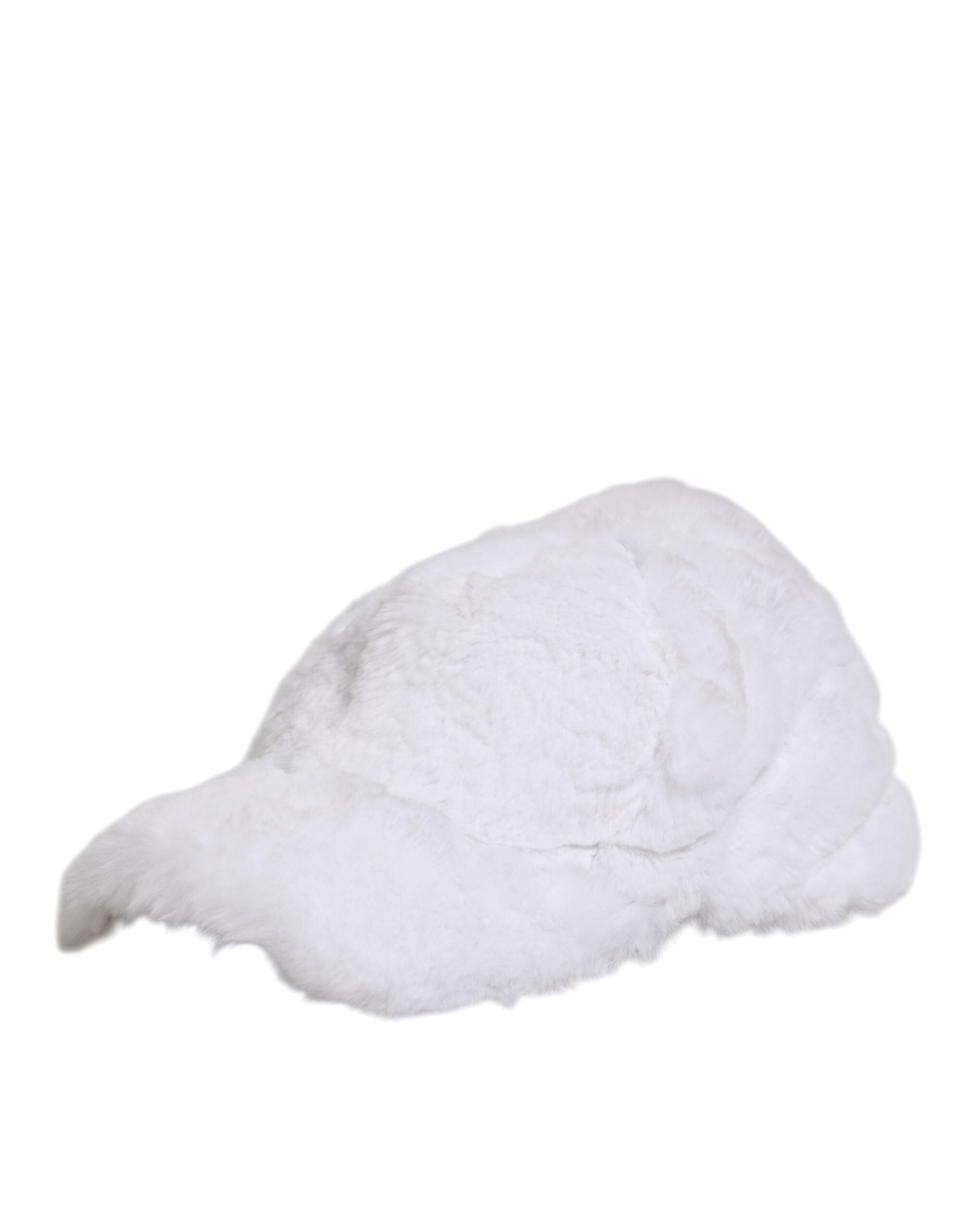 Dolce & Gabbana White Modacrylic Rapper Men Baseball Capello Men's Hat