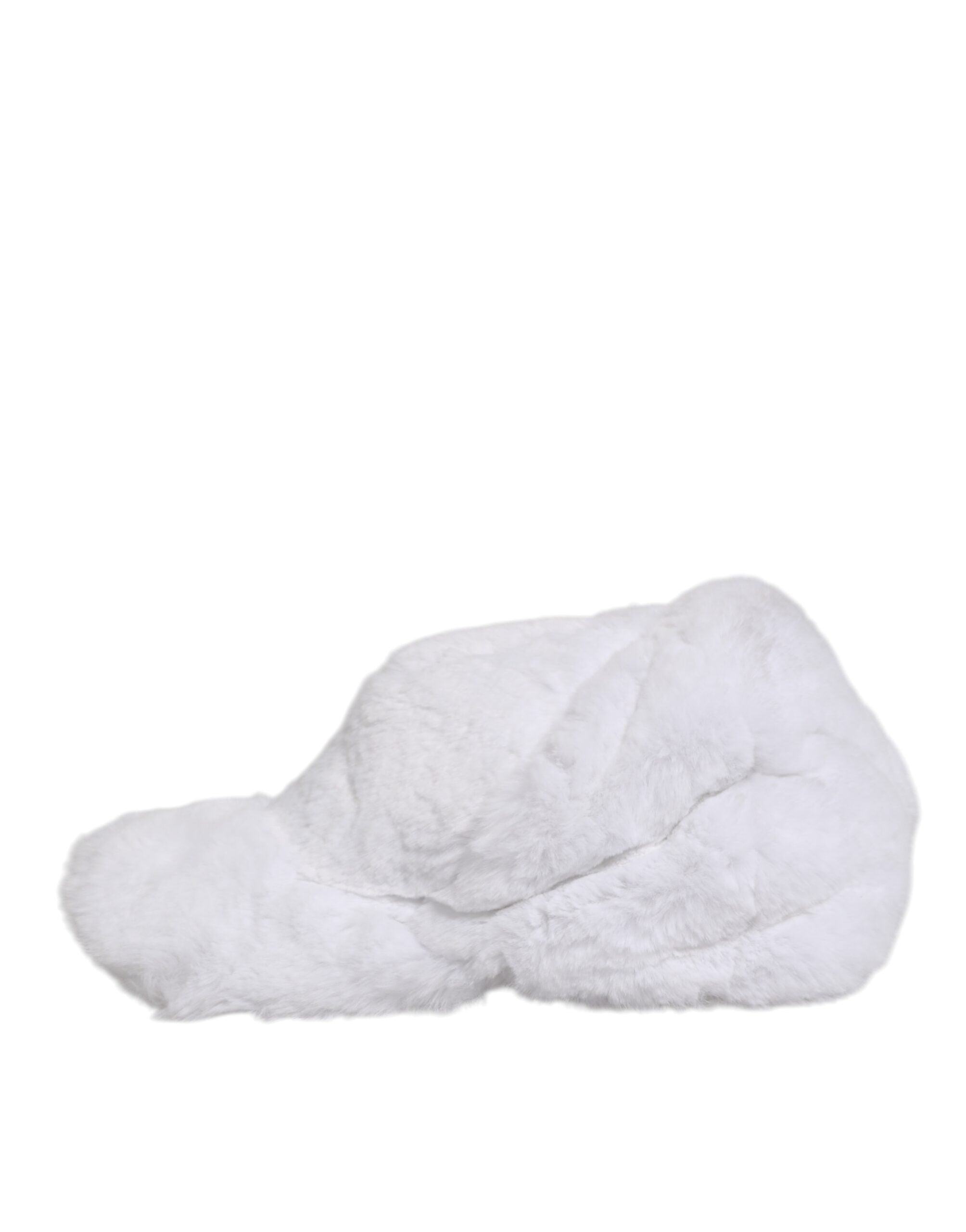 Dolce & Gabbana White Modacrylic Rapper Men Baseball Capello Men's Hat