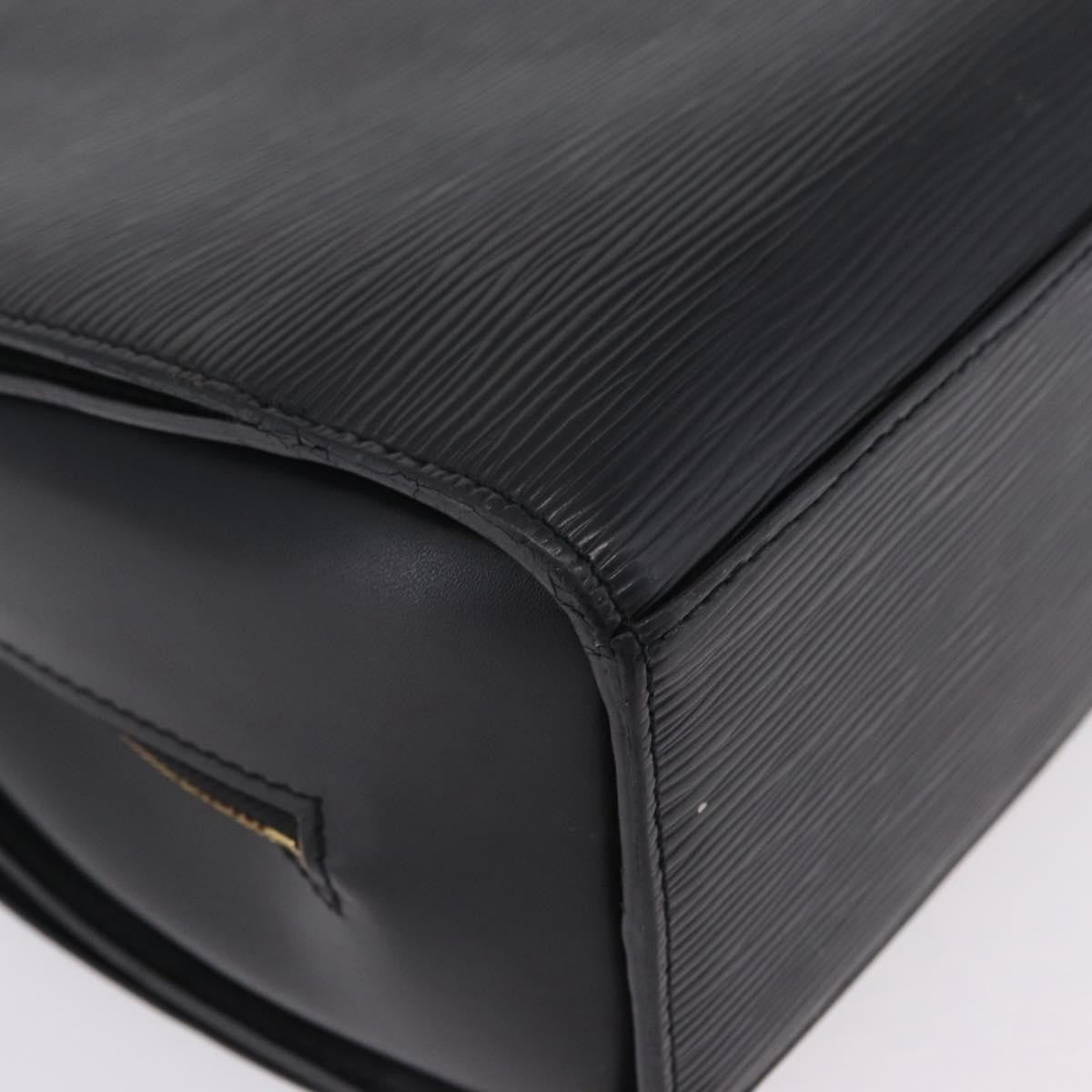 Louis Vuitton Pont Neuf Epi Leather Black Leather Handbag (Pre-Owned)