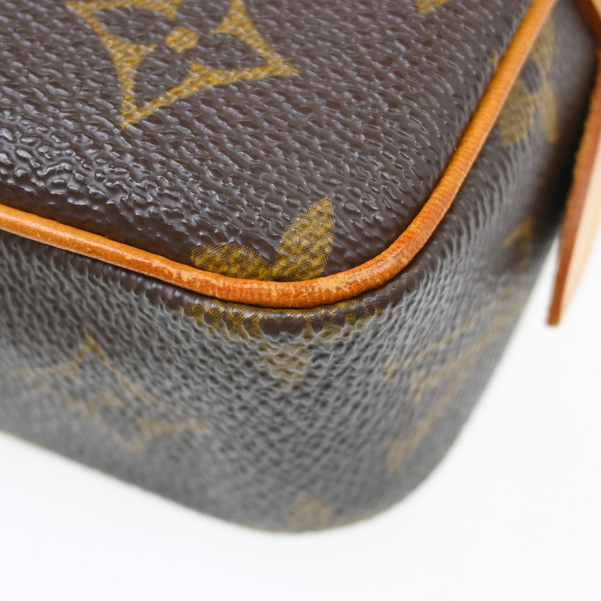 Louis Vuitton Pochette Marly Bandouliere Monogram Canvas Brown Canvas Handbag (Pre-Owned)