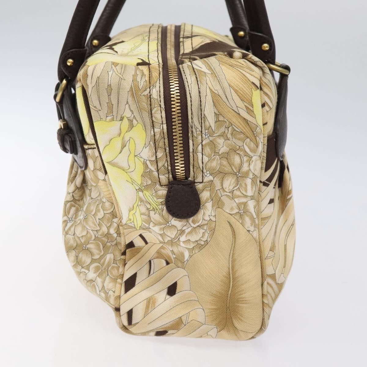 Salvatore Ferragamo Gancini Canvas Multicolour Canvas Shoulder Bag Bag (Pre-Owned)