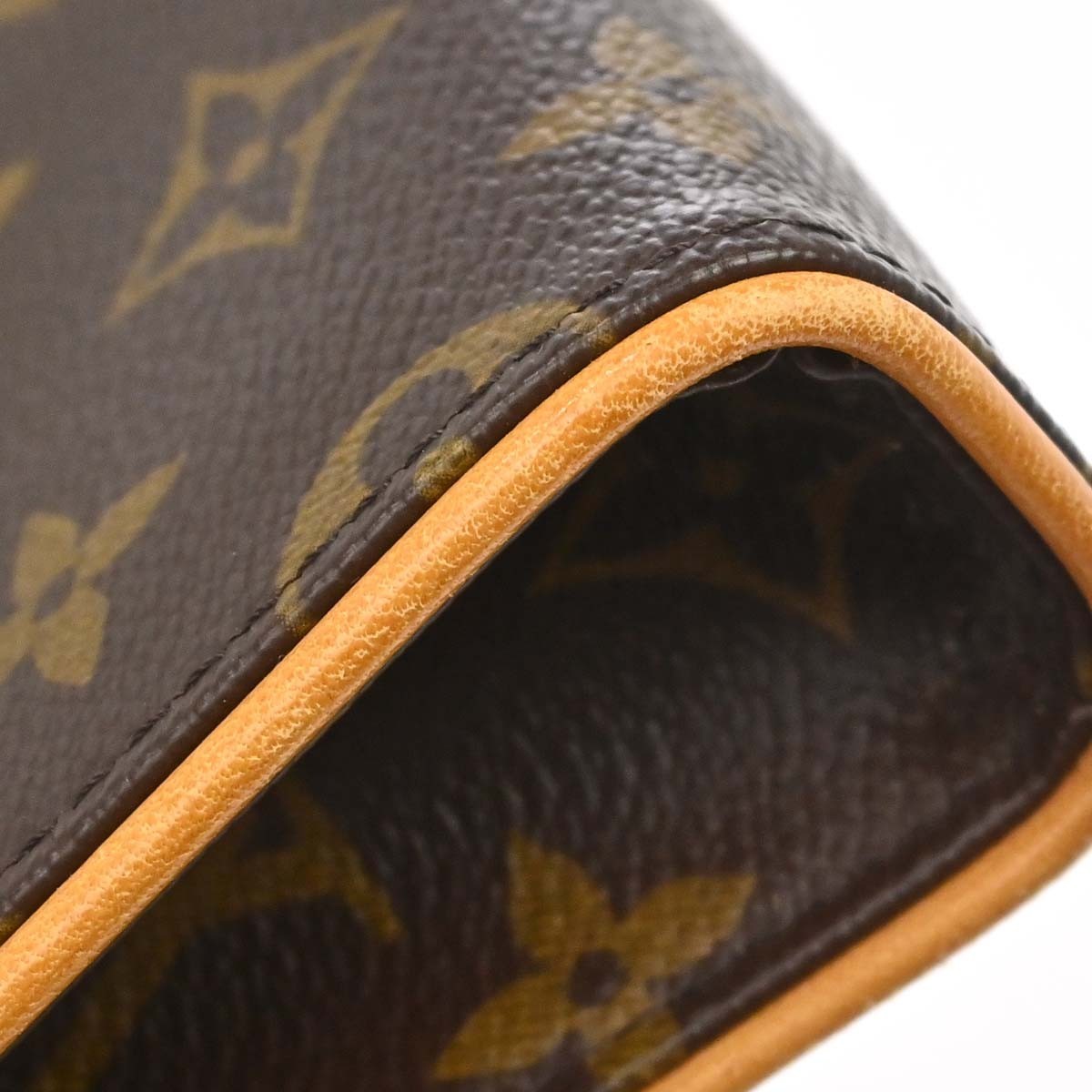 Louis Vuitton Florentine Waist Monogram Canvas Brown Canvas Clutche & Pouche Bag (Pre-Owned)