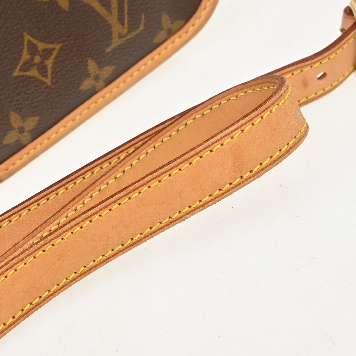 Louis Vuitton Sologne Monogram Canvas Brown Canvas Shoulder Bag Bag (Pre-Owned)