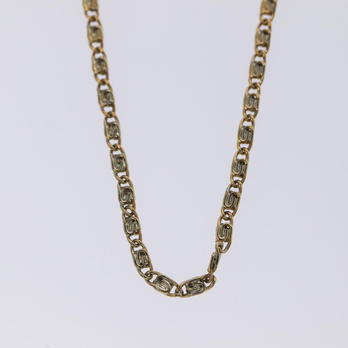 Christian Dior Cd Pendant Metal Gold Gold_Plated Necklace Jewelry (Pre-Owned)