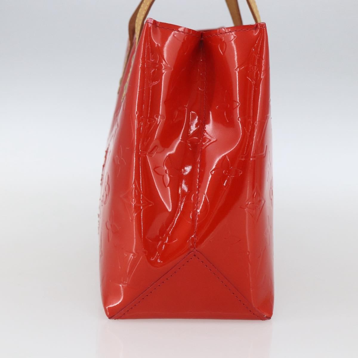Louis Vuitton Reade Monogram Vernis Red Patent_Leather Handbag (Pre-Owned)