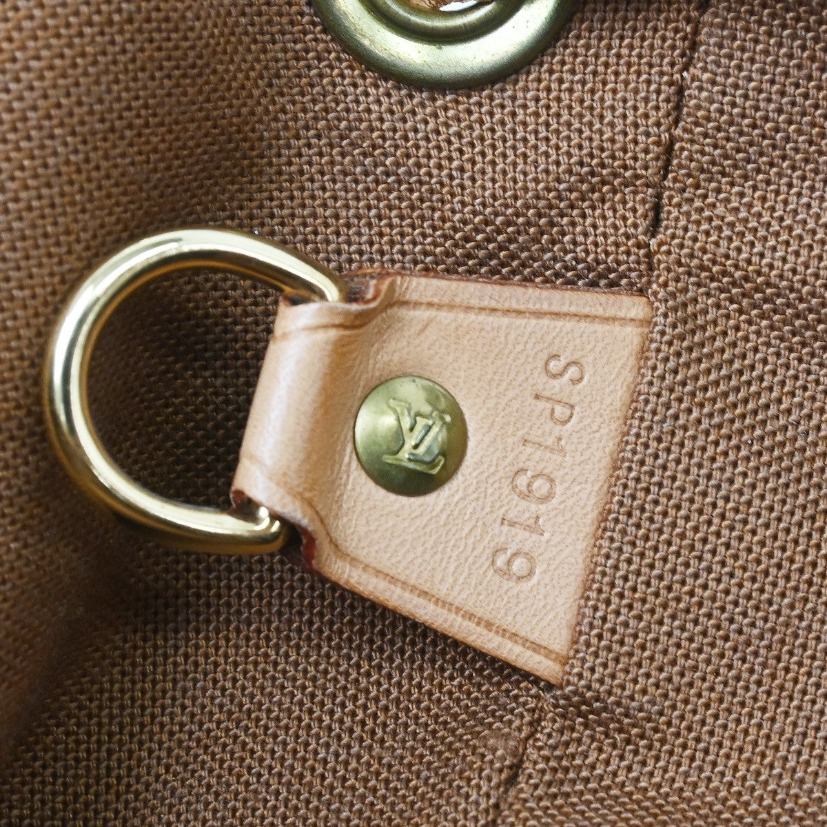 Louis Vuitton Vintage Montsouris Monogram Canvas Brown Canvas Backpack Bag (Pre-Owned)