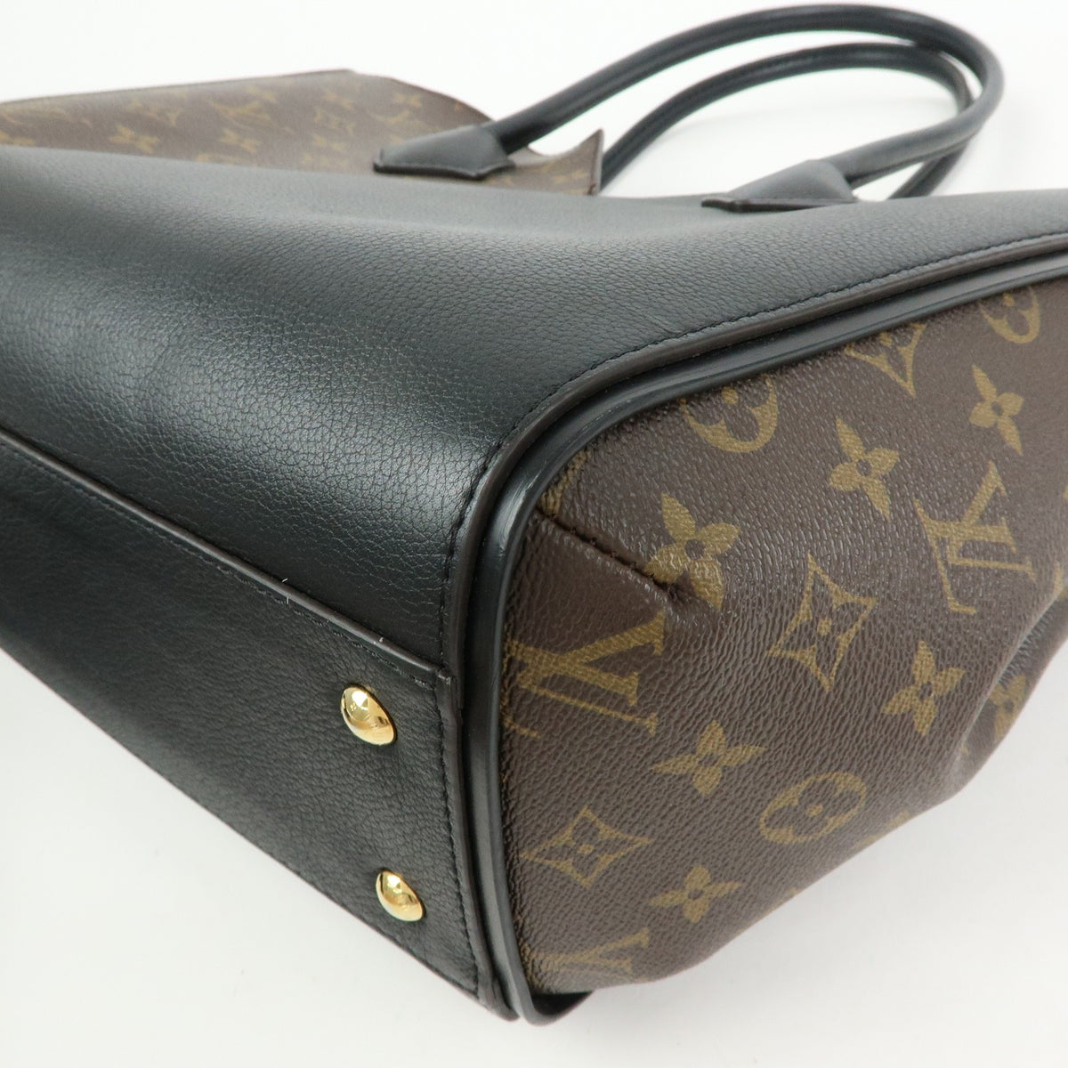 Louis Vuitton Kimono Monogram Canvas And Leather Black Canvas Handbag (Pre-Owned)