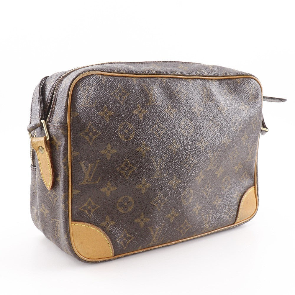 Louis Vuitton Nil Messenger Monogram Canvas Brown Canvas Handbag (Pre-Owned)