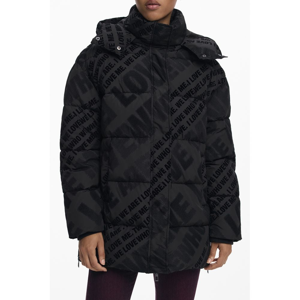 Desigual Black Polyester Women Women's Jacket
