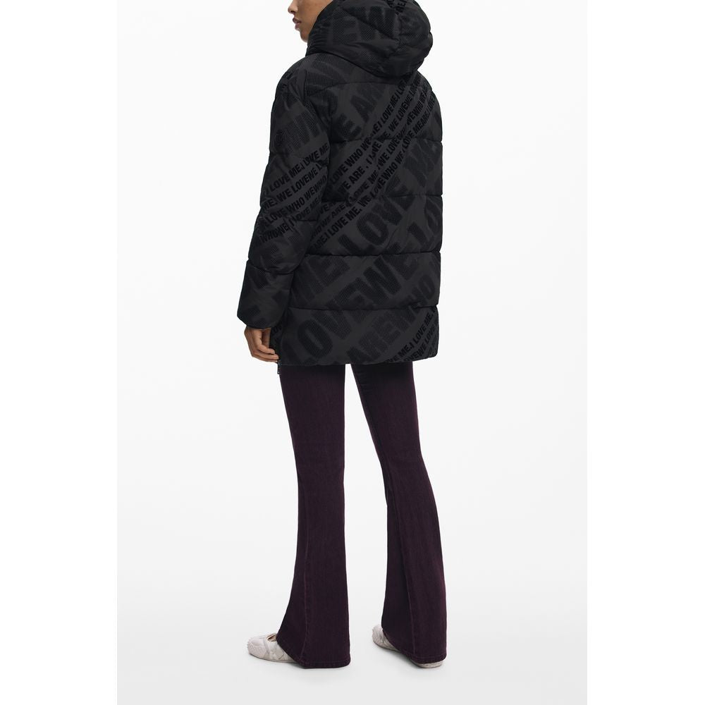 Desigual Black Polyester Women Women's Jacket