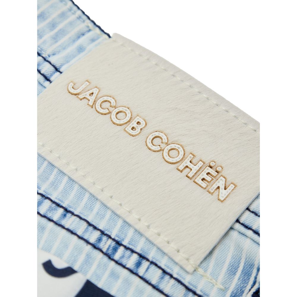 Jacob Cohen Blue Cotton Skinny Men's Jeans