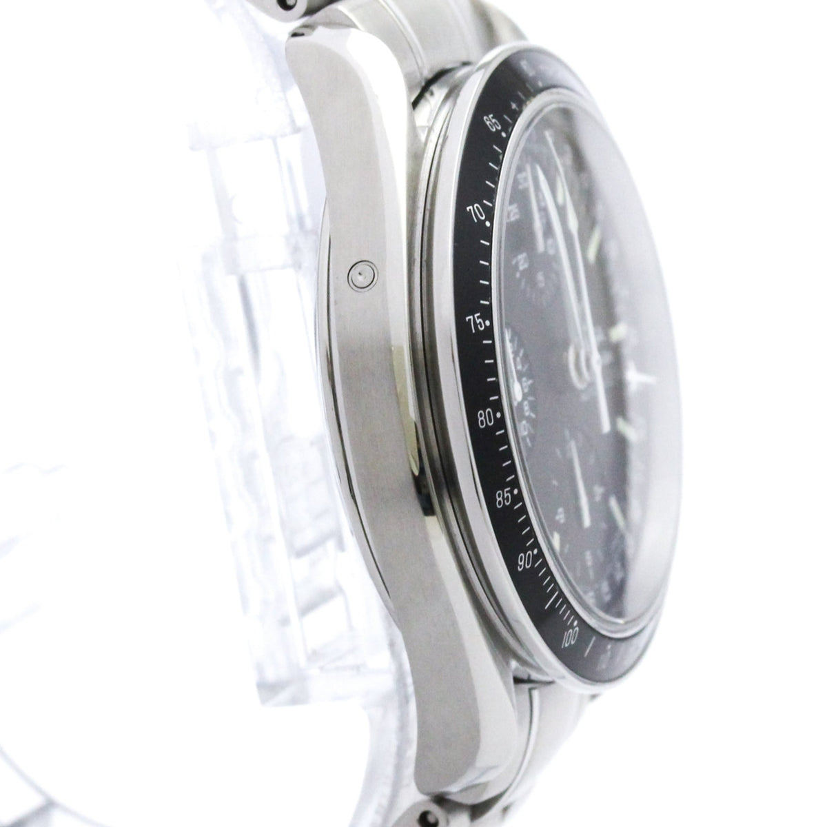 Omega Speedmaster Day-Date Chronograph Automatic Stainless Steel Watch (Pre-Owned)