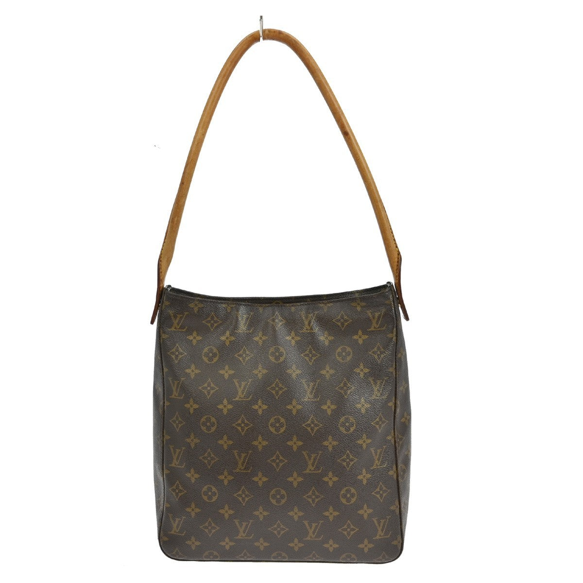 Louis Vuitton Looping Monogram Canvas Brown Canvas Handbag (Pre-Owned)