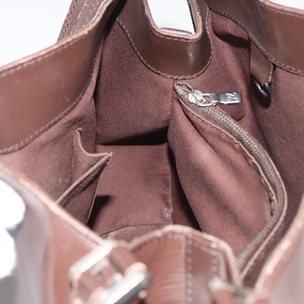 Louis Vuitton Mandara Epi Leather Brown Leather Shoulder Bag Bag (Pre-Owned)