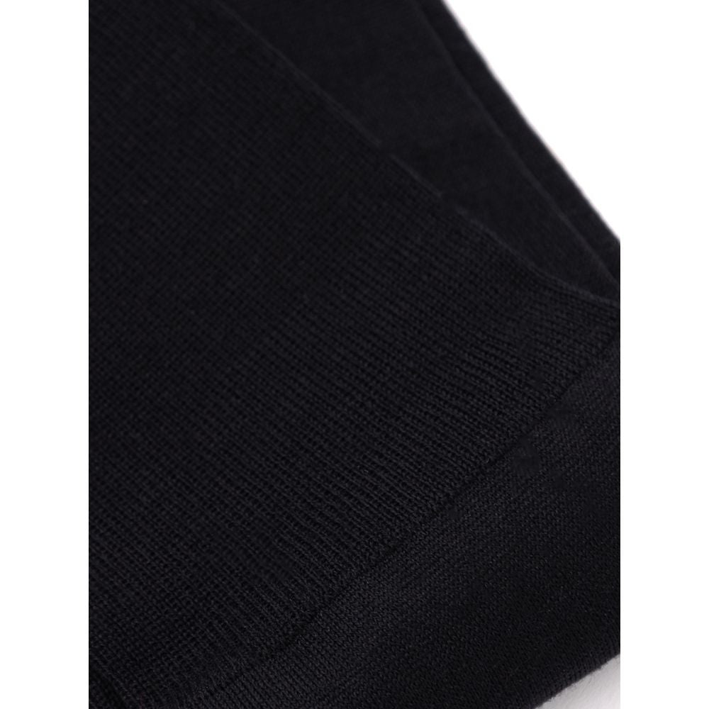 ZEGNA Black Wool Men's Socks