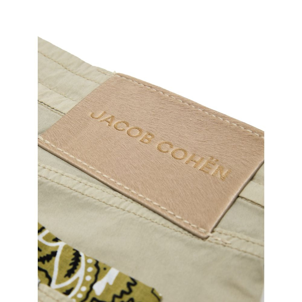 Jacob Cohen Beige Cotton Casual Men's Pants