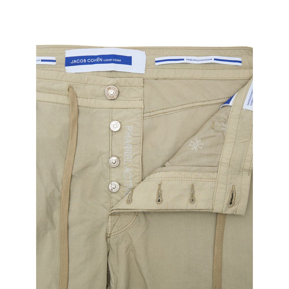 Jacob Cohen Beige Cotton Casual Men's Pants